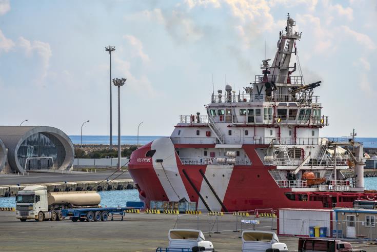 ΑΟΖ: Στο λιμάνι Λεμεσού δύο υποστηρικτικά σκάφη του Saipem 12.000 – Το τρίτο παραμένει στη θέση του - ΧΑΡΤΕΣ